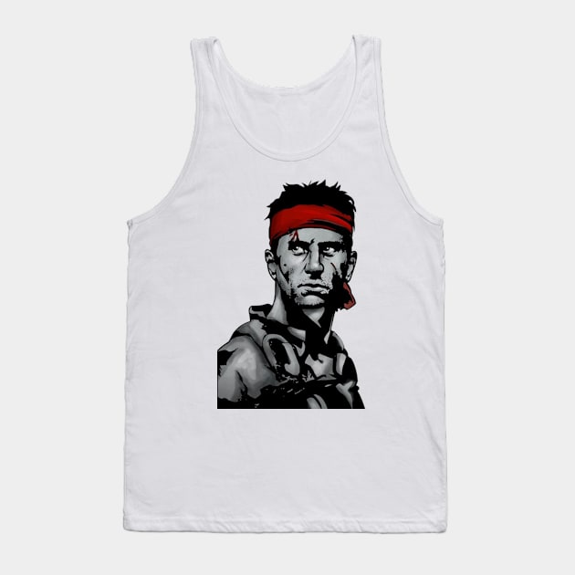 The Deer Hunter Robert De Niro Sketch Animated Tank Top by Artsimple247